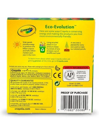 Large Crayons, School & Art Supplies, 8 Count - view 4