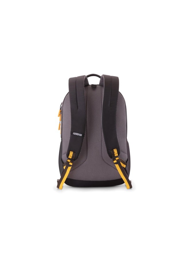 American Tourister Nexa Style 03, Large 3 Compartment Backpack, 32L with Spacious Interiors Bags For School, Office, College, Gift For Men & Women - Black - Image 2