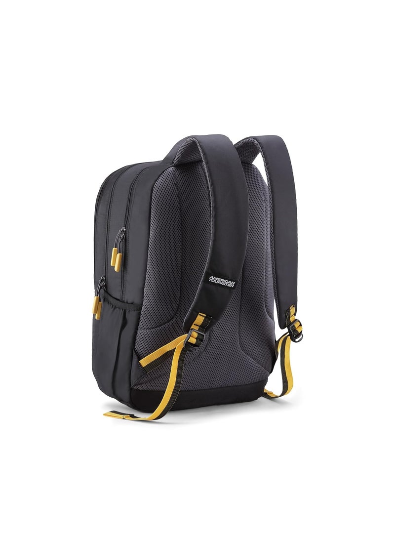 American Tourister Nexa Style 03, Large 3 Compartment Backpack, 32L with Spacious Interiors Bags For School, Office, College, Gift For Men & Women - Black - Image 5