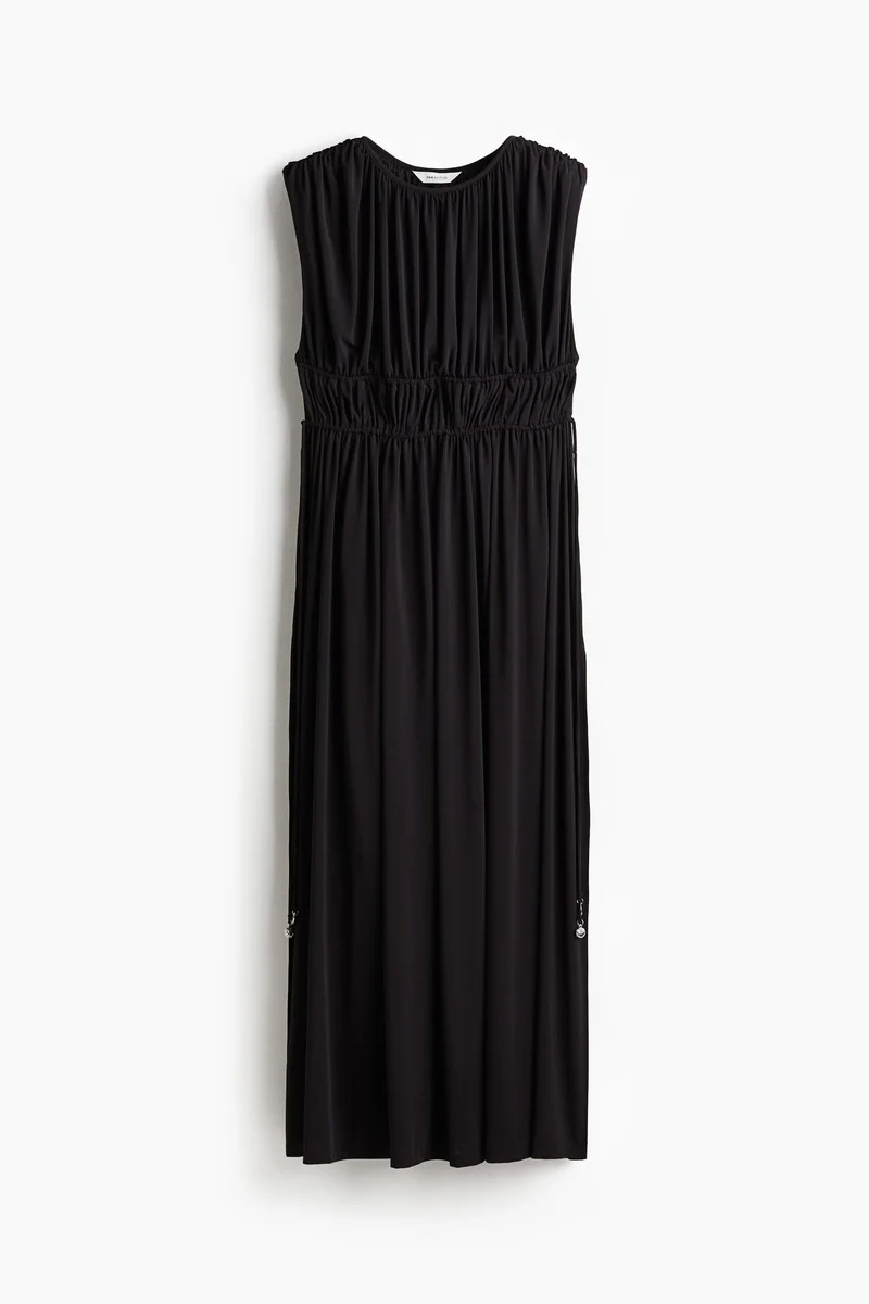 H&M Draped drawstring dress