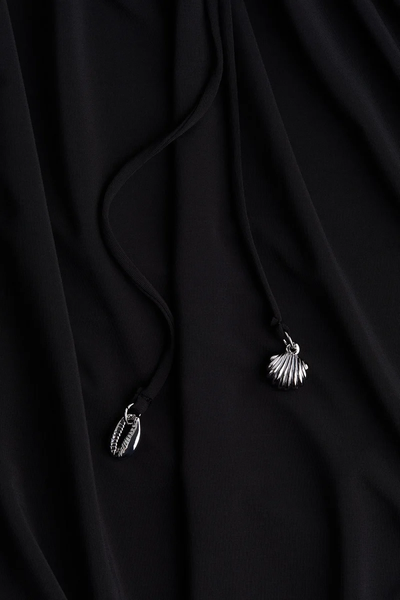 H&M Draped drawstring dress