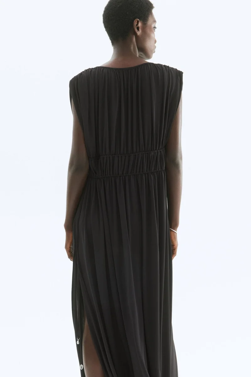 H&M Draped drawstring dress