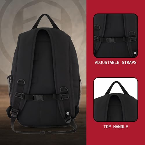 Element Backpack, 15 Inch Laptop Bag, Padded Computer Bag for Commute or Travel, Black - Image 5