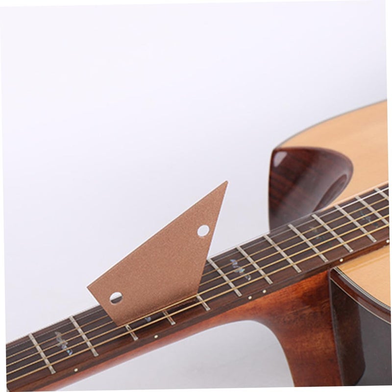 Metal Guitar Bass Fret Leveling Ruler String Action Gauge Tool for Electric Acoustic - Image 3