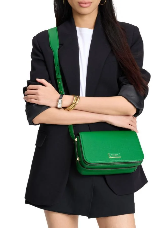 كيت سبيد Liv Pebbled Leather Crossbody