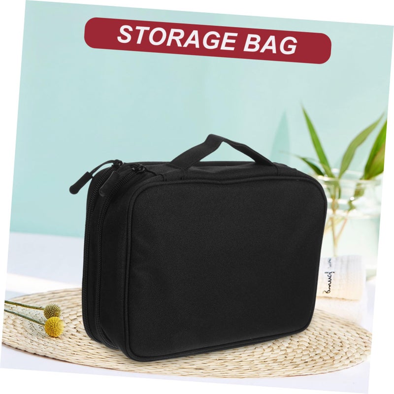 Pink Travel Electronics Organizer Case For Earphones Cables Chargers - Image 5