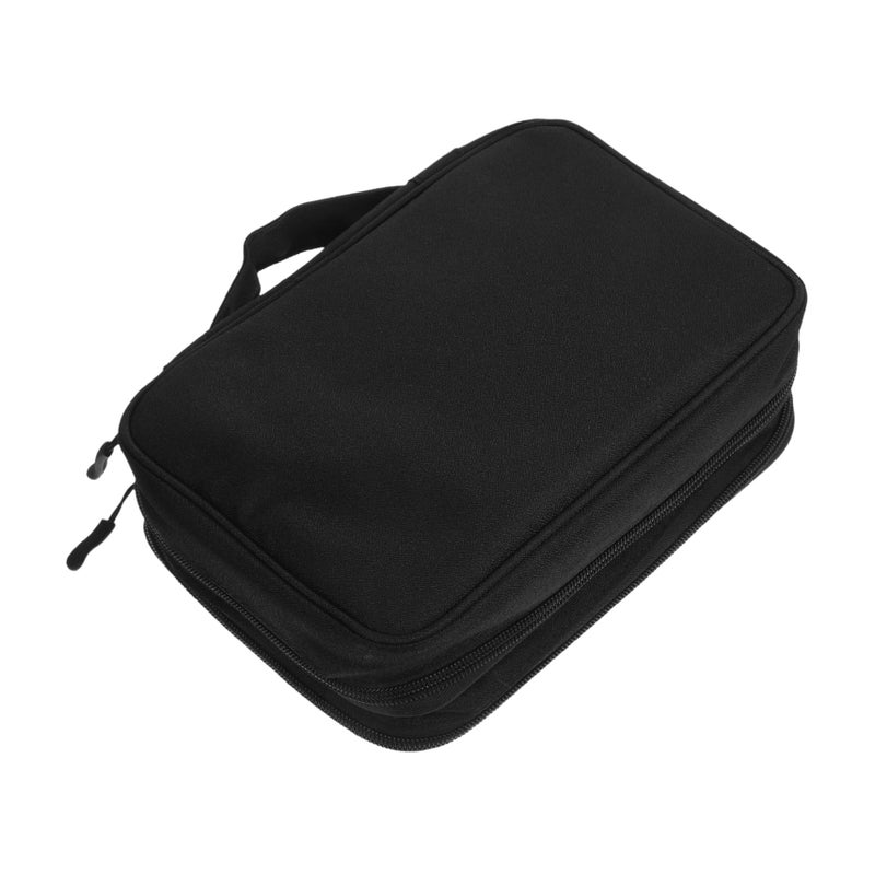 Pink Travel Electronics Organizer Case For Earphones Cables Chargers - Image 2