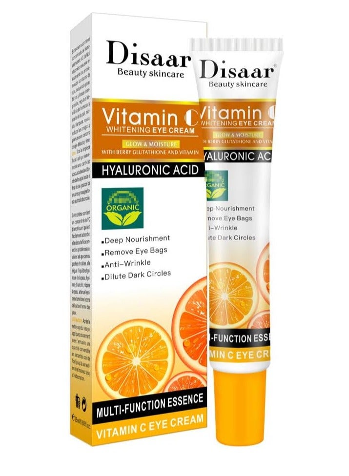 ديسار كريم للعيون مرطب ومضاد للتجاعيد والشيخوخة – مناسب لجميع أنواع البشرة – 25 مل