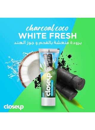Charcoal Coco White Fresh Toothpaste - view 3