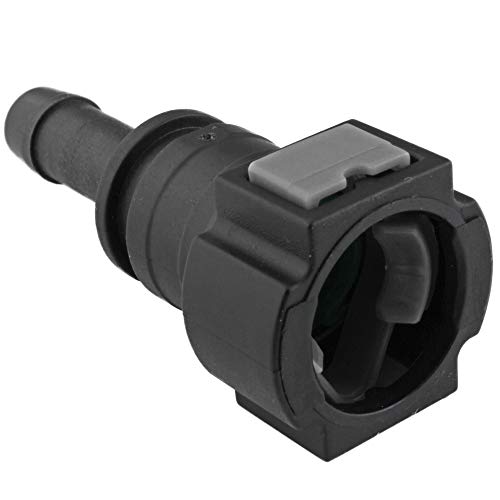4LIFETIMELINES Fuel Line Quick Connect Straight PushOn Single Barb Adapter for 38 in Steel to 38 in Nylon Tubing Bag of 2 Fuel Line Connection Repair - Image 5