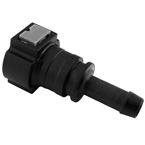 4LIFETIMELINES Fuel Line Quick Connect Straight PushOn Single Barb Adapter for 38 in Steel to 38 in Nylon Tubing Bag of 2 Fuel Line Connection Repair - Image 3