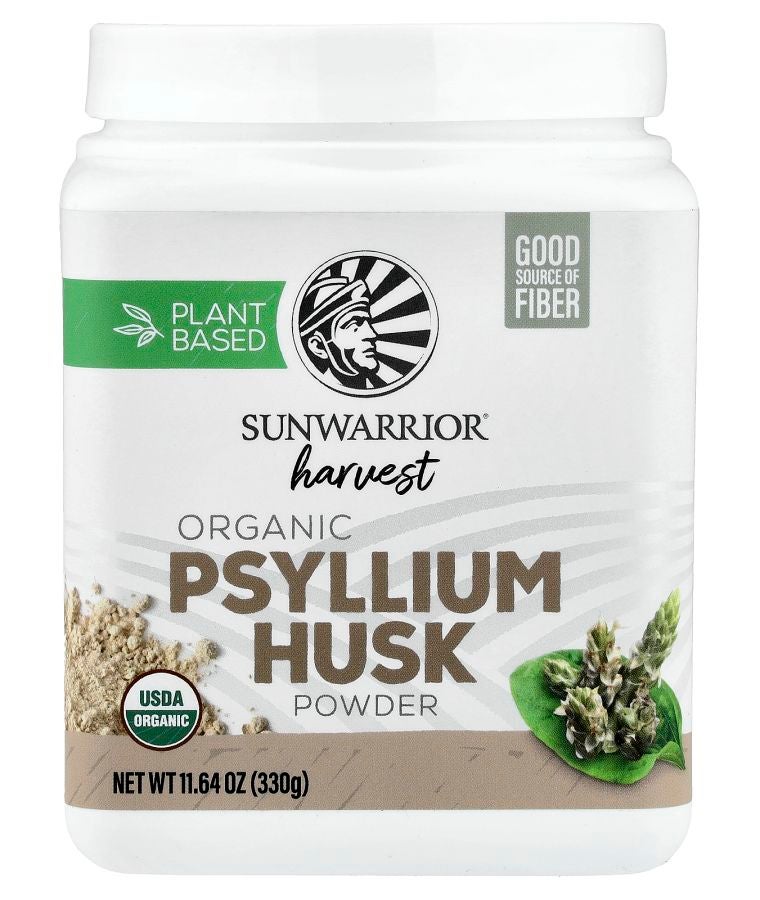 Sunwarrior Harvest Organic Psyllium Husk Powder 11.64 oz (330 g)