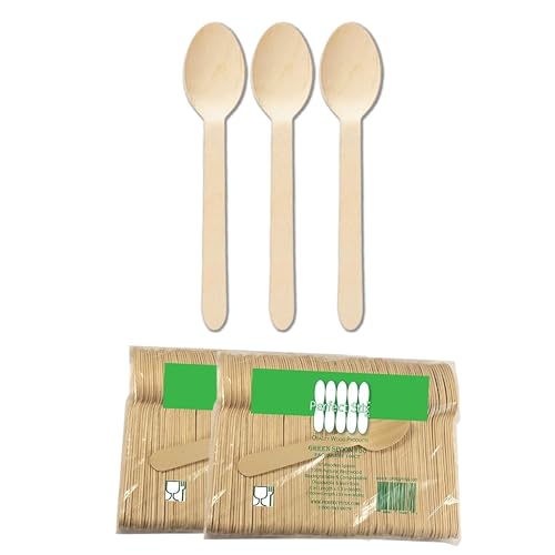 Perfect Stix Wooden Disposable Spoons 6 Length pack of 1000 - Image 2