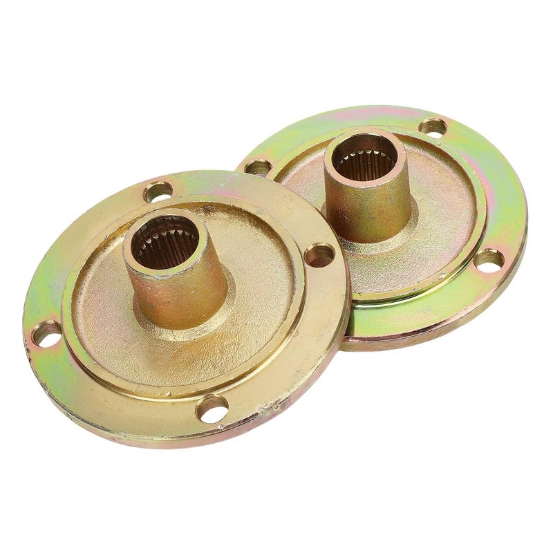 Acouto Go Kart Wheel Hub Shaft 25mm 24T 4 Heavy Duty Steel Alloy Hub with Galvanized Surface for ATV Quad Bike Drift Trike - Image 1