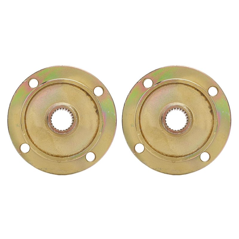 Acouto Go Kart Wheel Hub Shaft 25mm 24T 4 Heavy Duty Steel Alloy Hub with Galvanized Surface for ATV Quad Bike Drift Trike - Image 2