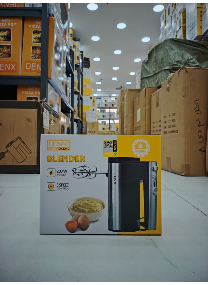 Denx Blender DX3210 | 5-Speed Hand Mixer - Image 5