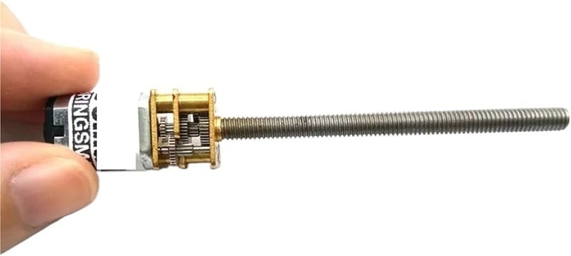 N20 DC Gear Motor 6V 75RPM M4 55mm Threaded Shaft Electric Screw Reducer - Image 2