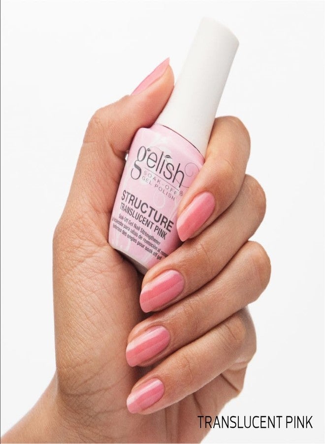 Gelish Brush On Structure Gel - Self-Leveling, Building and Strengthening Nails, Ideal for Sculpting, Enhancing Gel Manicures, and Achieving a Durable, Long-Lasting Finish (Translucent Pink) - Image 5