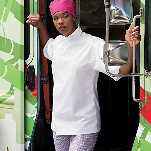 Uncommon Threads Unisex Calypso Chef Coat, Black, X-Small - Image 3