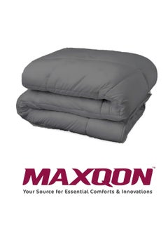 MAXQON Duvet Insert Single | Queen | King Sizes, Color Grey  - Image 4