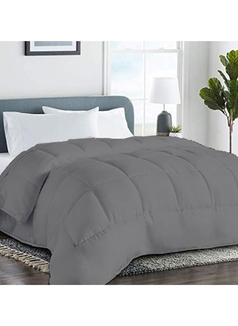 MAXQON Duvet Insert Single | Queen | King Sizes, Color Grey  - Image 3