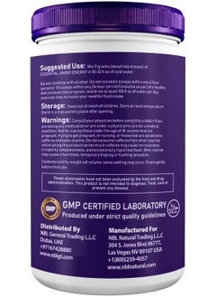 NBL Natural Amino Energy - Pre Workout With Green Tea, Bcaa, Amino Acids, Keto Friendly, Green Coffee Extract, Blue Raspberry, 270 G, 30 Servings  - Image 5