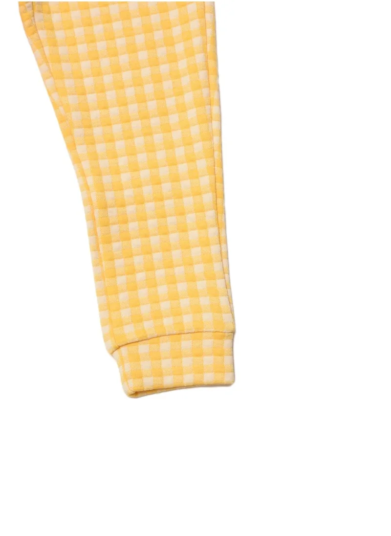 trendyol Kids Checked Knitted Sweatpants