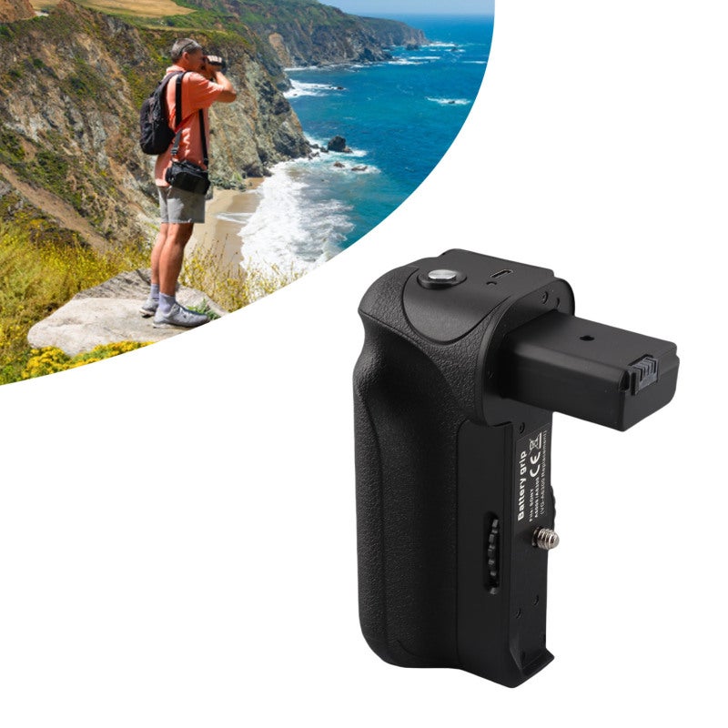 Vertical Battery Grip Abs Camera Grip - Dual Np Fw50 Battery Capacity, Built-In Shutter Button Camera Battery Holder For Sony A6000, A6300, A6400, A6100, A6500 Tripod Mounted Vertical Shooting - Image 5
