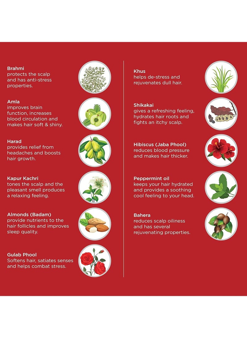 دابر زيت الشعر المنعش الغني بـ 11 عشبة 200 مل - Image 3