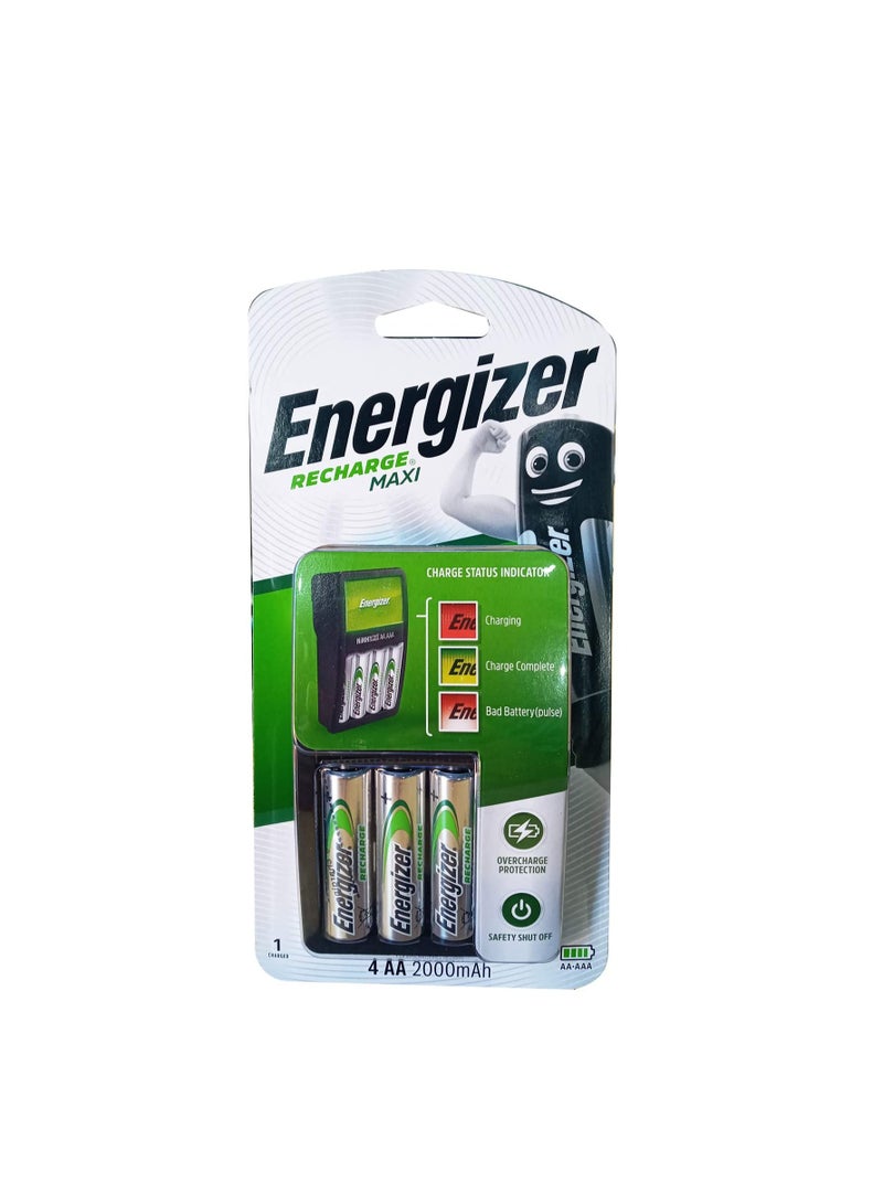 إنرجايزر شاحن ماكسي من إنرجايزر ببطارية 4 × AA - Image 2