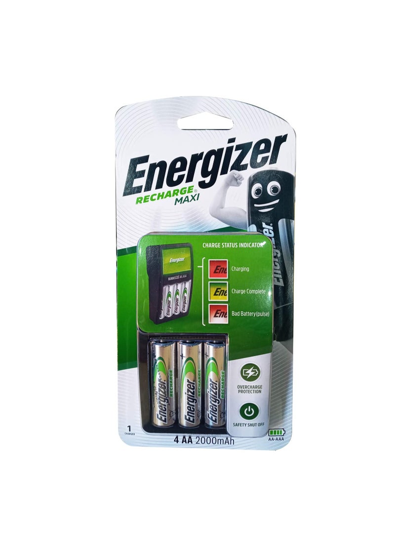 إنرجايزر شاحن ماكسي من إنرجايزر ببطارية 4 × AA - Image 3