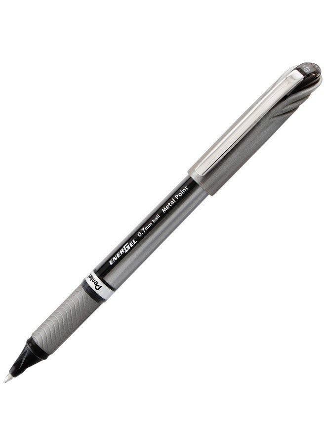 Pentel® EnerGel™ NV Liquid Gel Pens, Medium Point, 0.7 mm, 54% Recycled, Black Ink, Pack Of 12 Pens - Image 3