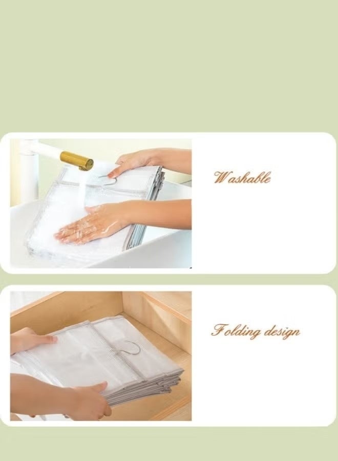 HOMESTAR 12-Shelf Hanging Closet Organizer, Hanging Storage Organizer, Wardrobe Hanging Organizer - Image 3