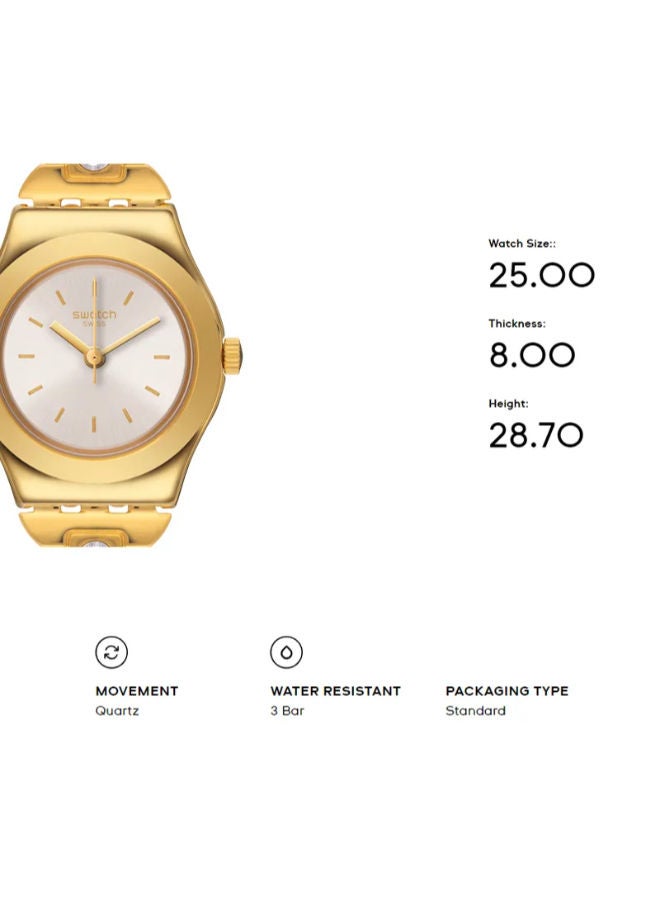 Swatch Stainless Steel Analog Wrist Watch YSG147G - Image 3
