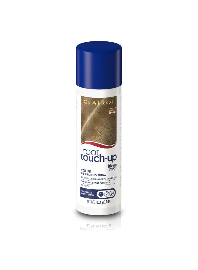 Clairol Root TouchUp Temporary Hair Coloring Spray Light Brown Hair Color Pack of 1 - Image 2