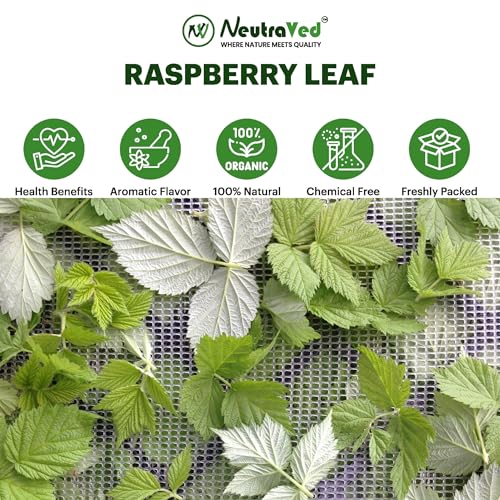 NeutraVed Raspberry Tea | Organic Raspberry Leaf Tea Collected from the Himalayan Belt Forest | Support the Female System - 50g - Image 2