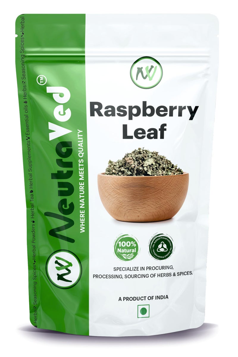 NeutraVed Raspberry Tea | Organic Raspberry Leaf Tea Collected from the Himalayan Belt Forest | Support the Female System - 50g - Image 1