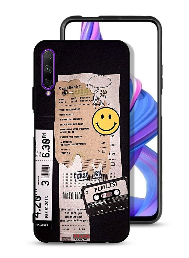 Tolwak Huawei Y9s Protective Case Cover Playlist Sticker - Image 1