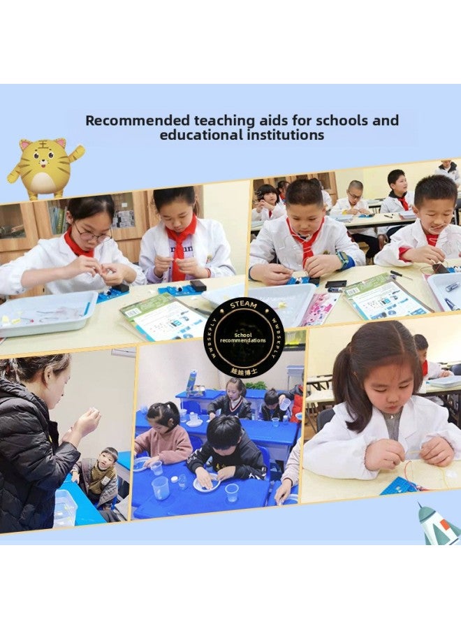 Science Experiment Small Making Children's Handmade Educational Toys Student Suit Material Bag Boys And Girls Steam-Color:5th Grade Science Production (can Expand 18 Experiments)  - Image 5