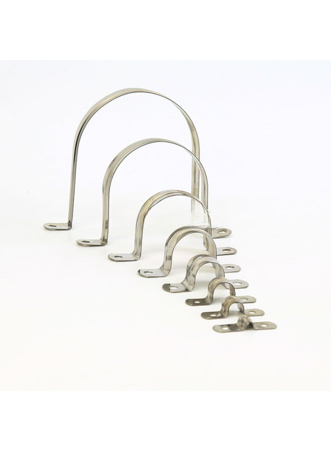 Discount 304 Stainless Steel Tube Clip Riding Mecast Tube Bracket Card Electric Tube Card-Specifications And Models:201 Stainless Steel 8mm  - Image 4