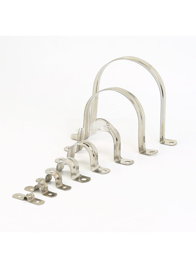 Discount 304 Stainless Steel Tube Clip Riding Mecast Tube Bracket Card Electric Tube Card-Specifications And Models:201 Stainless Steel 8mm  - Image 5