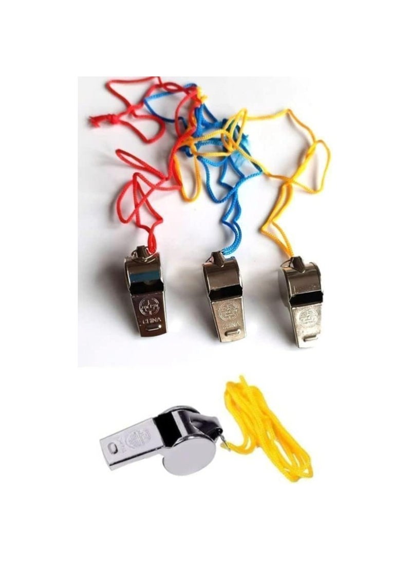 صفارة حبل للحكم والمدرب -فضي - Image 2