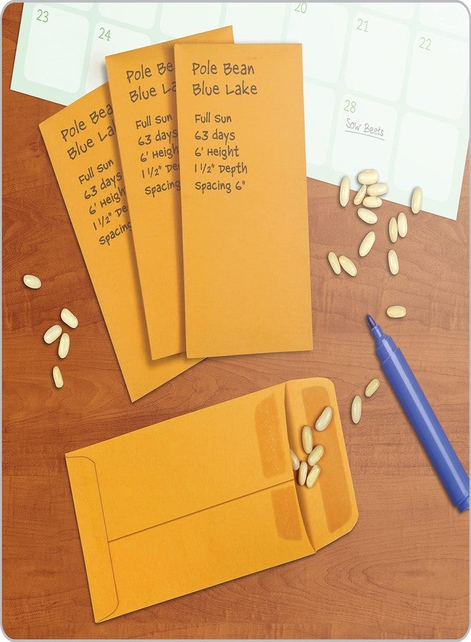 Quality Park #5 Coin and Small Parts Envelopes, Self Seal, for Home, Office, Garden, 24 lb Brown Kraft, 3-1/8 x 5-1/4 Inches, 500/Box (QUA50764) - Image 2