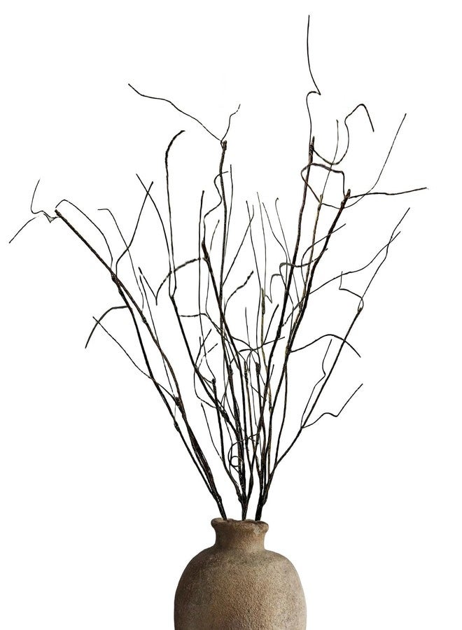 Eiyye Bendable Curly Willow Branches for Vase Stretchable Artificial Twigs for DIY Home Decor Shapeable 29in Faux Stems for Wedding Centerpiece Farmhouse Decoration 5pcs - Image 1