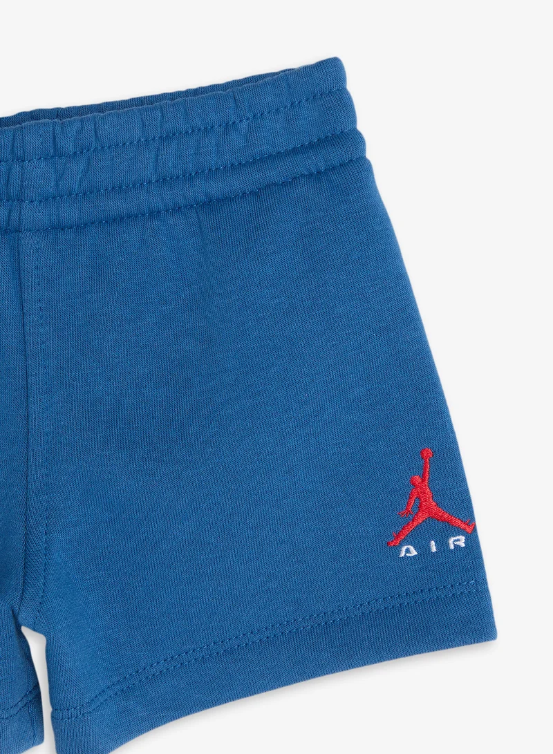 Jordan TRUE BLUE Infant Brooklyn Shorts Set for Men | Best Price UAE