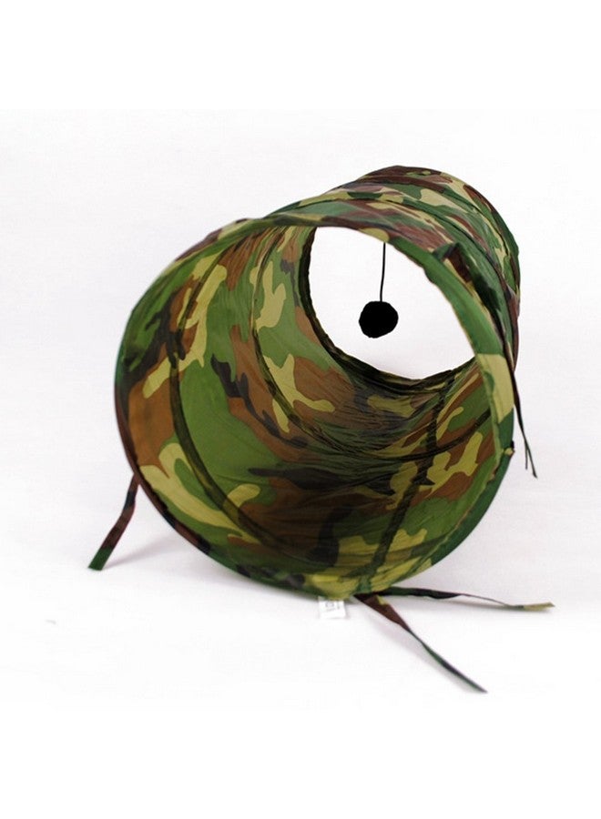 Sage Square 20" Portable Sleeping Bag Exercise Tunnel With Hanging Ball For Pet Care For Cat/Kitten/Puppy/Dog - Image 3