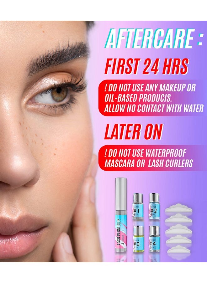 Stacy Lash - Lift Kit Professional Salon Premium Quality Eyelash Perm Curling Lotion & Liquid Full Lifting Set Eyelash Perming Wave Curling Semipermanent - Image 1