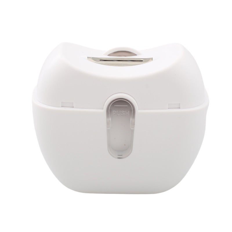 Electric safety nail clippers with LED lights, with nail clipper storage, USB rechargeable safety nail trimmer, suitable for newborns, infants, adults, and the elderly - Image 1