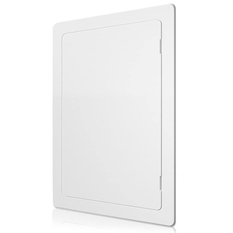 BOZZON Access Panel for Drywall - 12 x 16 inch - Wall Hole Cover - Access Door - Plumbing Access Panel for Drywall - Heavy Durable Plastic White - Image 1