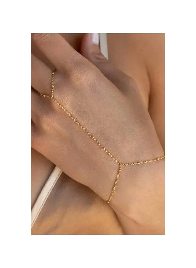 Sosha Elegance Hand Chains - Link Chains Stainless Steel bracelet , Waterproof